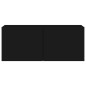 vidaXL TV-Wandschrank Schwarz 100x30x41 cm vidaXL TV-Wandschrank Schwarz 100x30x41 cm
