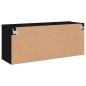 vidaXL TV-Wandschrank Schwarz 100x30x41 cm vidaXL TV-Wandschrank Schwarz 100x30x41 cm