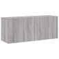vidaXL TV-Wandschrank Grau Sonoma 100x30x41 cm vidaXL TV-Wandschrank Grau Sonoma 100x30x41 cm