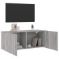 vidaXL TV-Wandschrank Grau Sonoma 100x30x41 cm vidaXL TV-Wandschrank Grau Sonoma 100x30x41 cm