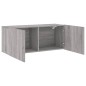 vidaXL TV-Wandschrank Grau Sonoma 100x30x41 cm vidaXL TV-Wandschrank Grau Sonoma 100x30x41 cm
