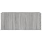 vidaXL TV-Wandschrank Grau Sonoma 100x30x41 cm vidaXL TV-Wandschrank Grau Sonoma 100x30x41 cm