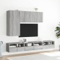vidaXL TV-Wandschrank Grau Sonoma 100x30x41 cm vidaXL TV-Wandschrank Grau Sonoma 100x30x41 cm