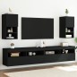 vidaXL TV-Schränke mit LED-Leuchten 2 Stk. Schwarz 30,5x30x60 cm vidaXL TV-Schränke mit LED-Leuchten 2 Stk. Schwarz 30,5x30x60 cm