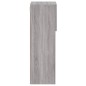 vidaXL TV-Schrank mit LED-Leuchten Grau Sonoma 30,5x30x90 cm vidaXL TV-Schrank mit LED-Leuchten Grau Sonoma 30,5x30x90 cm