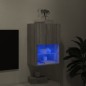 vidaXL TV-Schrank mit LED-Leuchten Grau Sonoma 40,5x30x60 cm vidaXL TV-Schrank mit LED-Leuchten Grau Sonoma 40,5x30x60 cm