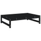 vidaXL 6-tlg. Garten-Lounge-Set Schwarz Massivholz Kiefer vidaXL 6-tlg. Garten-Lounge-Set Schwarz Massivholz Kiefer