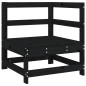 vidaXL 7-tlg. Garten-Lounge-Set Schwarz Massivholz Kiefer vidaXL 7-tlg. Garten-Lounge-Set Schwarz Massivholz Kiefer