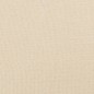 vidaXL Bettgestell mit Kopfteil Creme 140x190 cm Stoff vidaXL Bettgestell mit Kopfteil Creme 140x190 cm Stoff