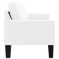 vidaXL 3-Sitzer-Sofa Weiß Kunstleder vidaXL 3-Sitzer-Sofa Weiß Kunstleder