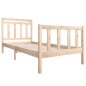 vidaXL Massivholzbett 100x200 cm vidaXL Massivholzbett 100x200 cm
