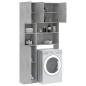 vidaXL Waschmaschinenschrank-Set Betongrau Holzwerkstoff vidaXL Waschmaschinenschrank-Set Betongrau Holzwerkstoff