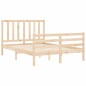 vidaXL Massivholzbett ohne Matratze 140x190 cm Kiefernholz vidaXL Massivholzbett ohne Matratze 140x190 cm Kiefernholz