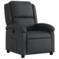 vidaXL Relaxsessel Schwarz Echtleder vidaXL Relaxsessel Schwarz Echtleder