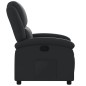 vidaXL Relaxsessel Schwarz Echtleder vidaXL Relaxsessel Schwarz Echtleder