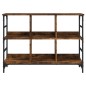 vidaXL Sideboard Räuchereiche 102x32x73,5 cm Holzwerkstoff vidaXL Sideboard Räuchereiche 102x32x73,5 cm Holzwerkstoff