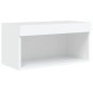 vidaXL TV-Schrank mit LED-Leuchten Weiß 60x30x30 cm vidaXL TV-Schrank mit LED-Leuchten Weiß 60x30x30 cm
