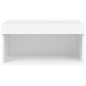 vidaXL TV-Schrank mit LED-Leuchten Weiß 60x30x30 cm vidaXL TV-Schrank mit LED-Leuchten Weiß 60x30x30 cm