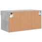 vidaXL TV-Schrank mit LED-Leuchten Betongrau 60x30x30 cm vidaXL TV-Schrank mit LED-Leuchten Betongrau 60x30x30 cm