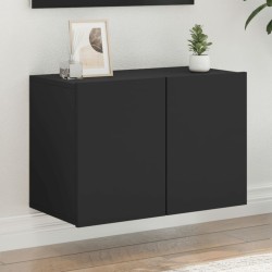 vidaXL TV-Wandschrank Schwarz 60x30x41 cm