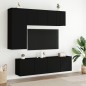 vidaXL TV-Wandschrank Schwarz 60x30x41 cm vidaXL TV-Wandschrank Schwarz 60x30x41 cm