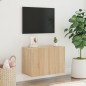 vidaXL TV-Wandschrank Sonoma-Eiche 60x30x41 cm vidaXL TV-Wandschrank Sonoma-Eiche 60x30x41 cm