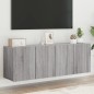 vidaXL TV-Wandschränke 2 Stk. Grau Sonoma 60x30x41 cm vidaXL TV-Wandschränke 2 Stk. Grau Sonoma 60x30x41 cm