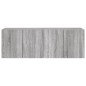 vidaXL TV-Wandschränke 2 Stk. Grau Sonoma 60x30x41 cm vidaXL TV-Wandschränke 2 Stk. Grau Sonoma 60x30x41 cm