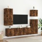 vidaXL TV-Wandschränke 2 Stk. Räuchereiche 80x30x41 cm vidaXL TV-Wandschränke 2 Stk. Räuchereiche 80x30x41 cm