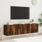 vidaXL TV-Wandschränke 2 Stk. Räuchereiche 80x30x41 cm vidaXL TV-Wandschränke 2 Stk. Räuchereiche 80x30x41 cm