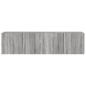 vidaXL TV-Wandschränke 2 Stk. Grau Sonoma 80x30x41 cm vidaXL TV-Wandschränke 2 Stk. Grau Sonoma 80x30x41 cm