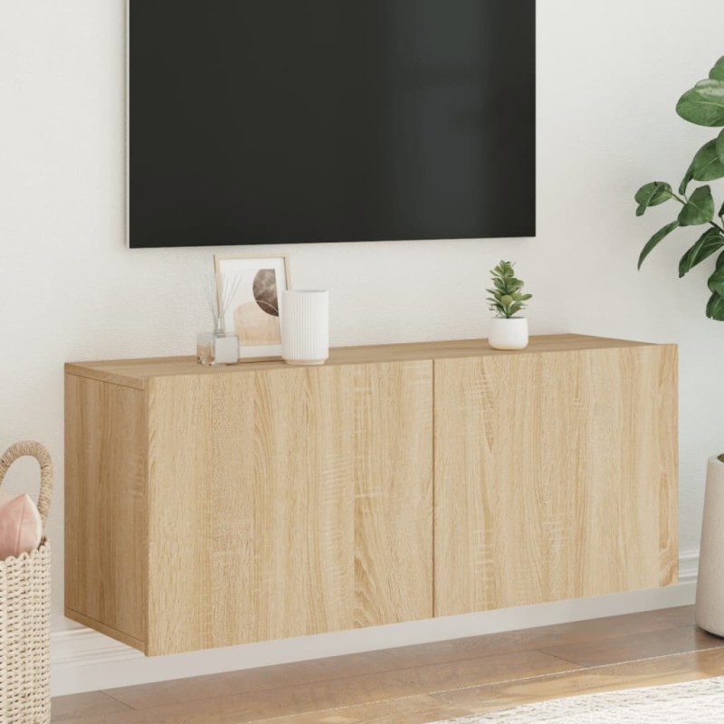 vidaXL TV-Wandschrank Sonoma-Eiche 100x30x41 cm vidaXL TV-Wandschrank Sonoma-Eiche 100x30x41 cm
