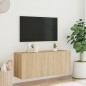 vidaXL TV-Wandschrank Sonoma-Eiche 100x30x41 cm vidaXL TV-Wandschrank Sonoma-Eiche 100x30x41 cm