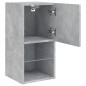vidaXL TV-Schränke mit LED-Leuchten 2 Stk. Betongrau 30,5x30x60 cm vidaXL TV-Schränke mit LED-Leuchten 2 Stk. Betongrau 30,5x30x60 cm
