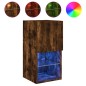 vidaXL TV-Schränke mit LED-Leuchten 2 Stk. Räuchereiche 30,5x30x60 cm vidaXL TV-Schränke mit LED-Leuchten 2 Stk. Räuchereiche 30,5x30x60 cm