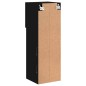 vidaXL TV-Schrank mit LED-Leuchten Schwarz 30,5x30x90 cm vidaXL TV-Schrank mit LED-Leuchten Schwarz 30,5x30x90 cm