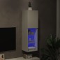 vidaXL TV-Schrank mit LED-Leuchten Weiß 30,5x30x102 cm vidaXL TV-Schrank mit LED-Leuchten Weiß 30,5x30x102 cm