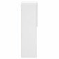 vidaXL TV-Schrank mit LED-Leuchten Weiß 30,5x30x102 cm vidaXL TV-Schrank mit LED-Leuchten Weiß 30,5x30x102 cm