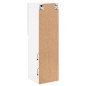 vidaXL TV-Schrank mit LED-Leuchten Weiß 30,5x30x102 cm vidaXL TV-Schrank mit LED-Leuchten Weiß 30,5x30x102 cm