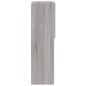 vidaXL TV-Schrank mit LED-Leuchten Grau Sonoma 40,5x30x102 cm vidaXL TV-Schrank mit LED-Leuchten Grau Sonoma 40,5x30x102 cm