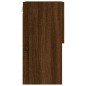 vidaXL TV-Schrank mit LED-Leuchten Braun Eichen-Optik 40,5x30x60 cm vidaXL TV-Schrank mit LED-Leuchten Braun Eichen-Optik 40,5x30x60 cm
