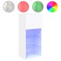 vidaXL TV-Schrank mit LED-Leuchten Weiß 40,5x30x90 cm vidaXL TV-Schrank mit LED-Leuchten Weiß 40,5x30x90 cm