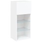 vidaXL TV-Schrank mit LED-Leuchten Weiß 40,5x30x90 cm vidaXL TV-Schrank mit LED-Leuchten Weiß 40,5x30x90 cm