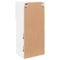 vidaXL TV-Schrank mit LED-Leuchten Weiß 40,5x30x90 cm vidaXL TV-Schrank mit LED-Leuchten Weiß 40,5x30x90 cm