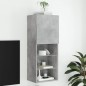 vidaXL TV-Schrank mit LED-Leuchten Betongrau 40,5x30x102 cm vidaXL TV-Schrank mit LED-Leuchten Betongrau 40,5x30x102 cm