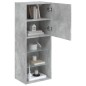 vidaXL TV-Schrank mit LED-Leuchten Betongrau 40,5x30x102 cm vidaXL TV-Schrank mit LED-Leuchten Betongrau 40,5x30x102 cm