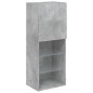 vidaXL TV-Schrank mit LED-Leuchten Betongrau 40,5x30x102 cm vidaXL TV-Schrank mit LED-Leuchten Betongrau 40,5x30x102 cm