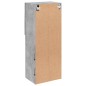 vidaXL TV-Schrank mit LED-Leuchten Betongrau 40,5x30x102 cm vidaXL TV-Schrank mit LED-Leuchten Betongrau 40,5x30x102 cm