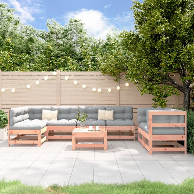 vidaXL 8-tlg. Garten-Lounge-Set Massivholz Douglasie vidaXL 8-tlg. Garten-Lounge-Set Massivholz Douglasie