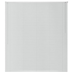 vidaXL Fensterjalousien Aluminium 120x220 cm Weiß